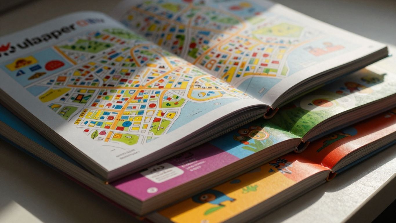Stack of colorful Wallpaper City Guides