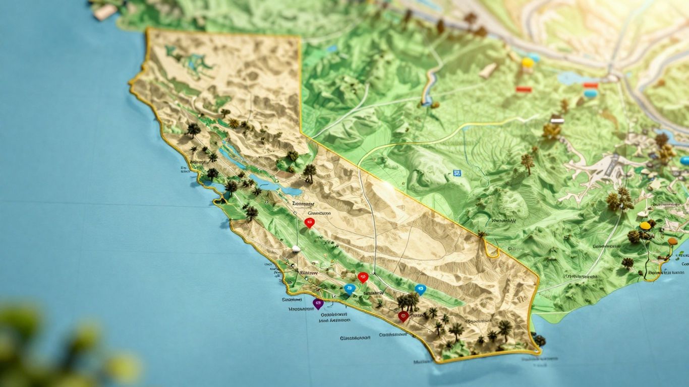 Interactive Map of California Cities: Find Your Next Destination