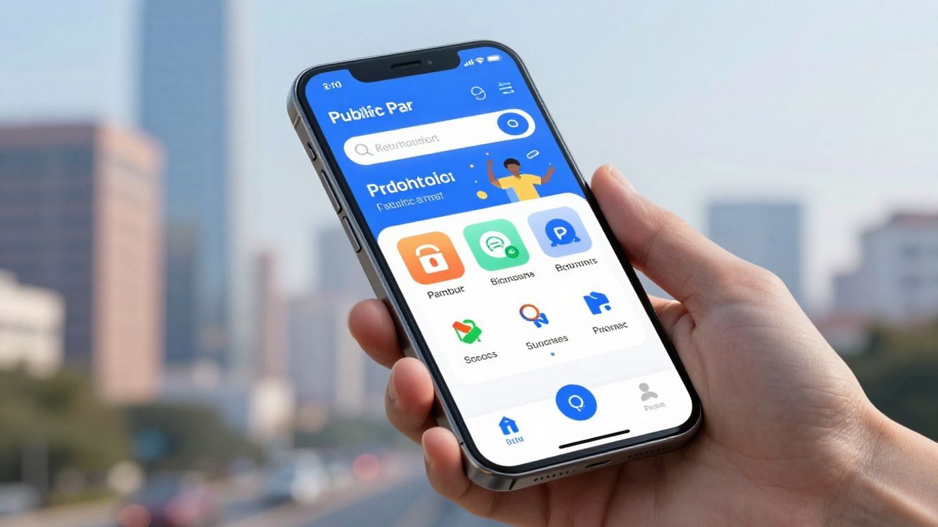 Public stock app interface on a smartphone screen.
