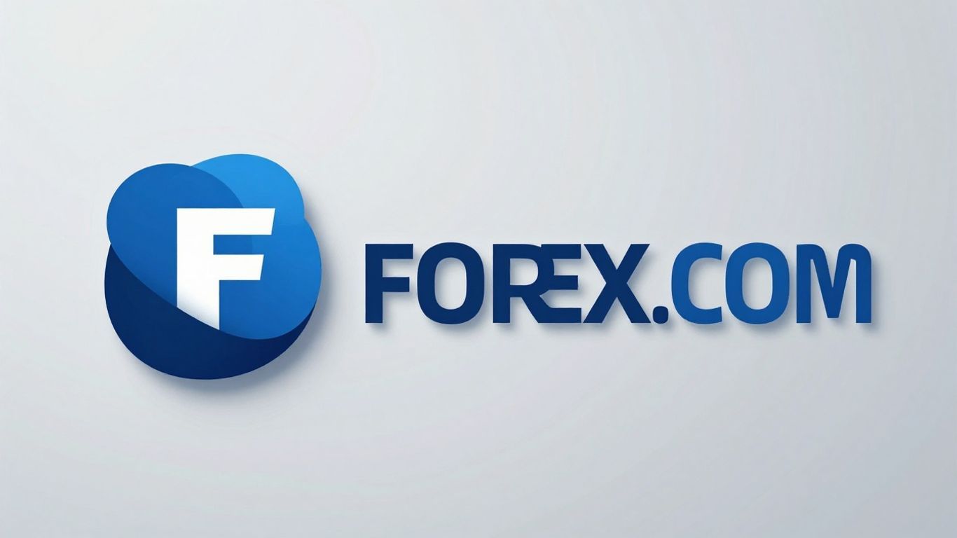 FOREX.com logo on a clean background.