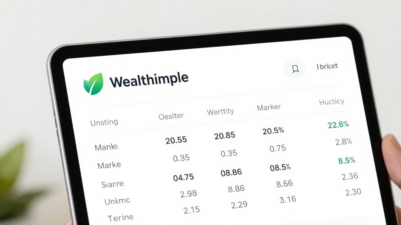 Wealthsimple Trade logo and digital interface