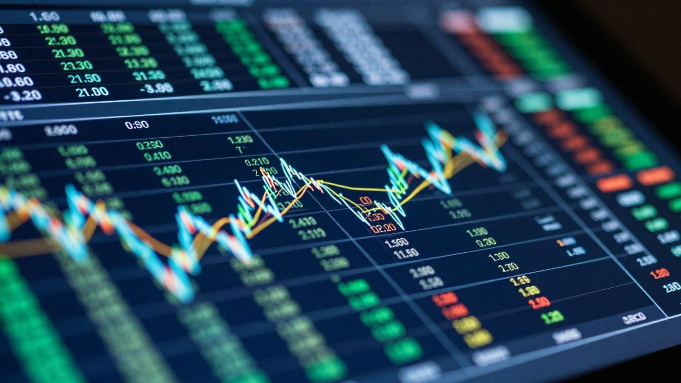 MT4 trading indicators on a computer screen.