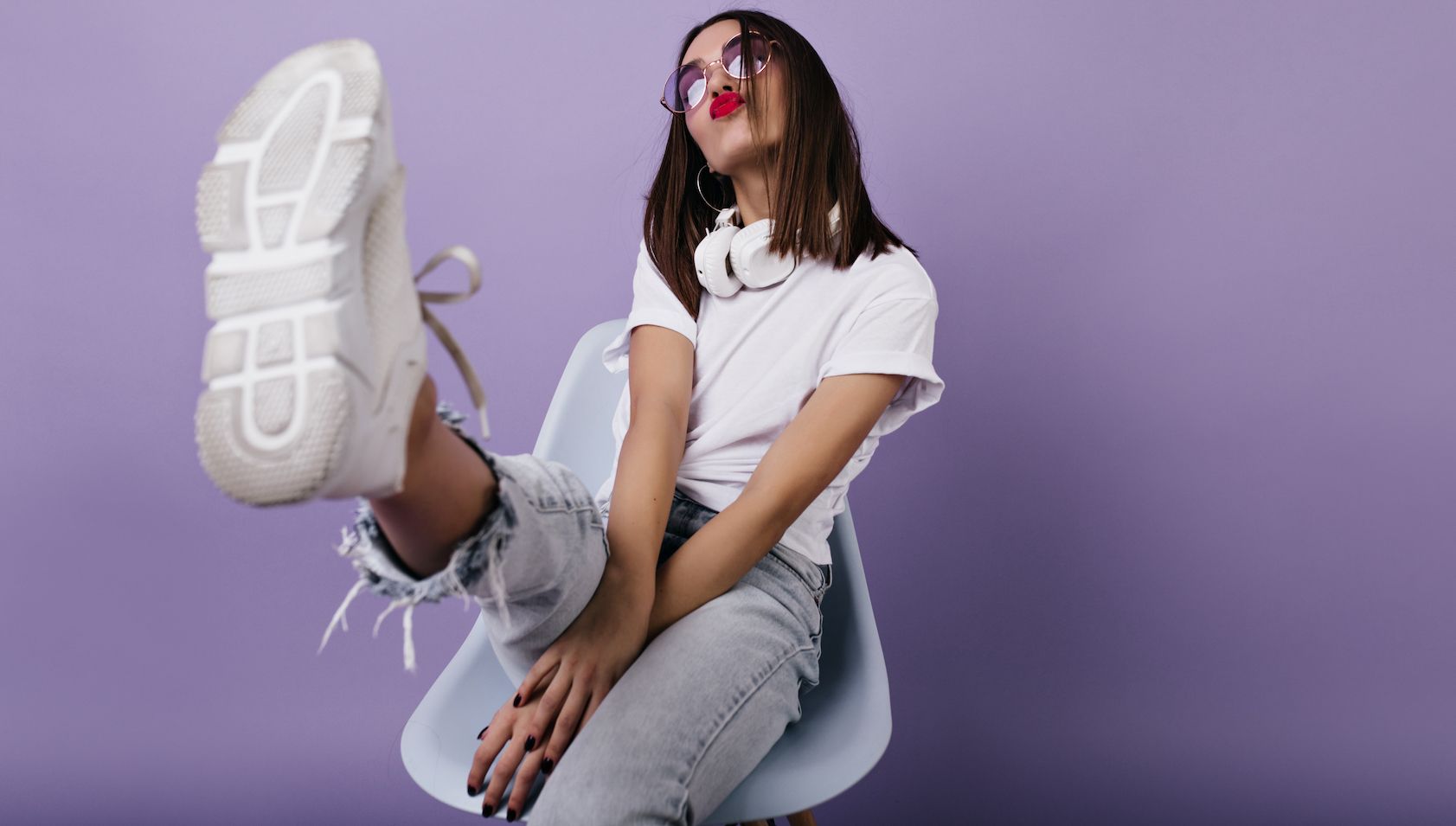 white designer sneakers