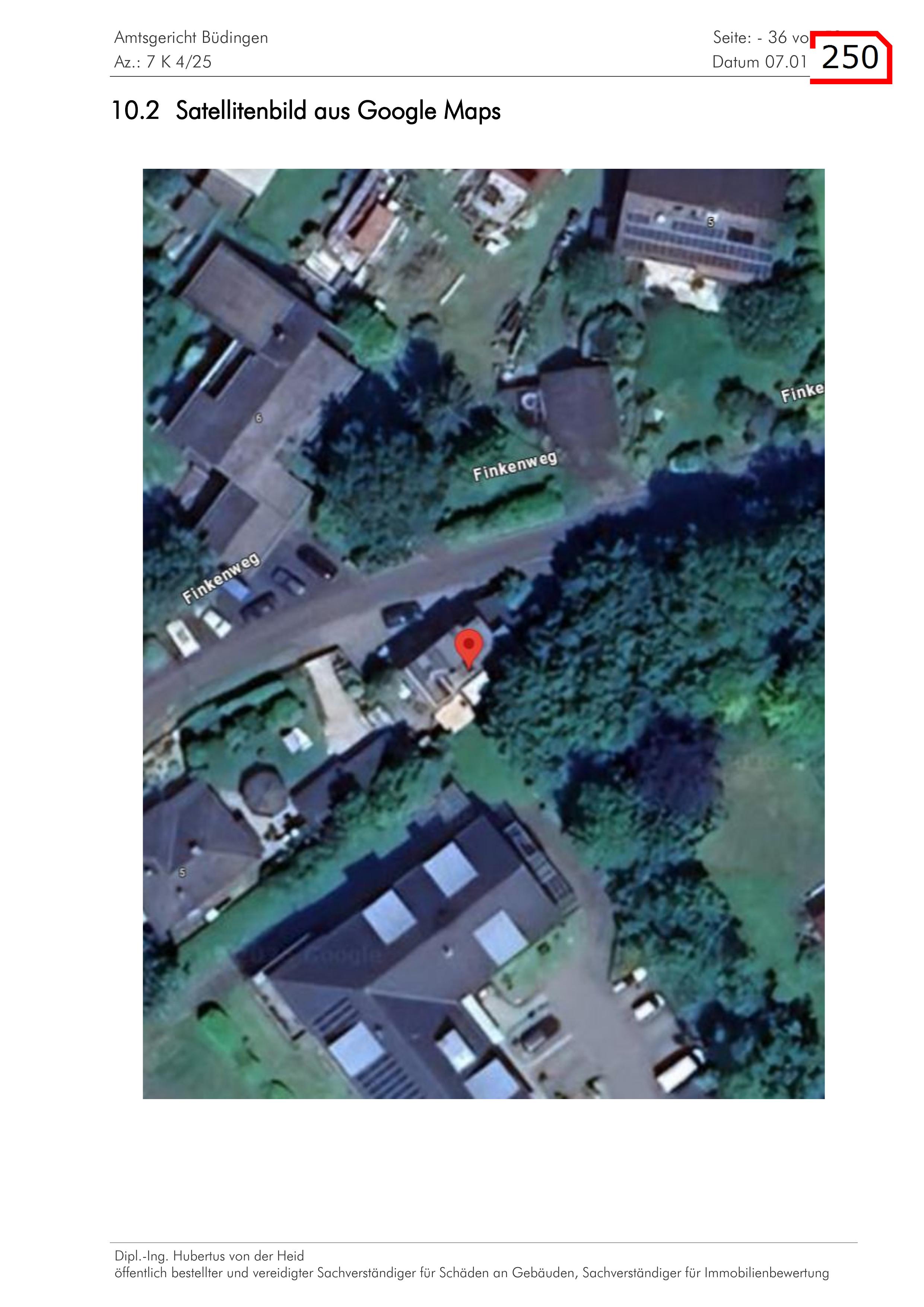 Luftbild — Einfamilienhaus in Gedern, 63688