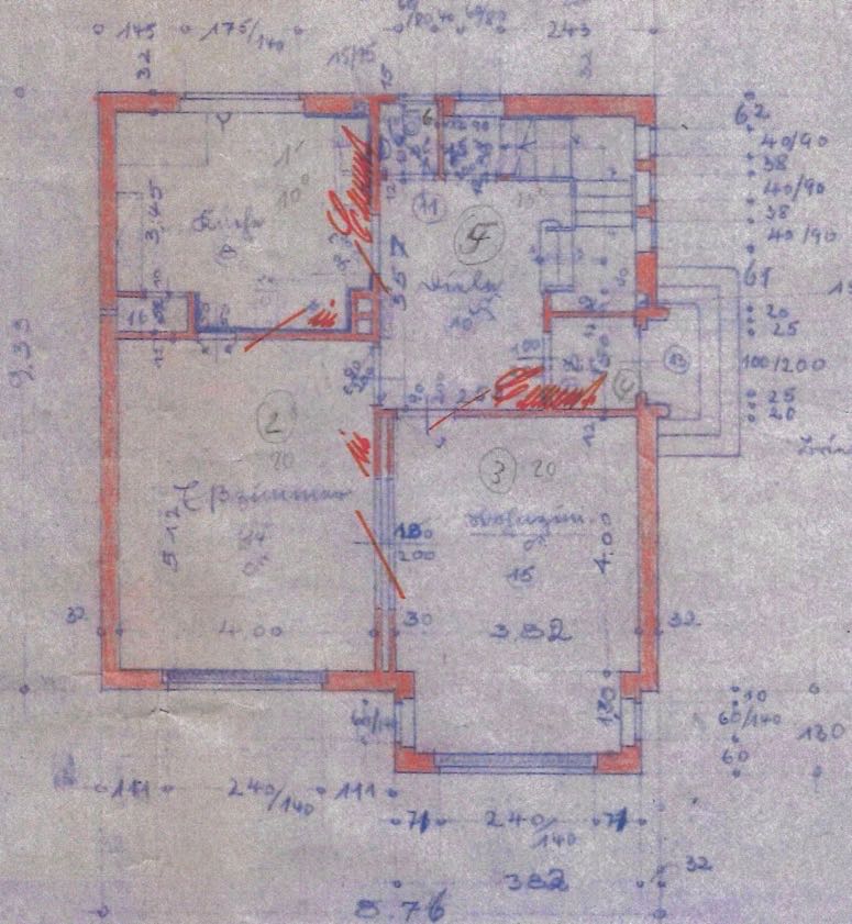 Grundriss — Einfamilienhaus Schillerstr. 11, Bad Salzuflen