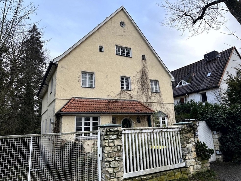 Außenansicht vorne — Einfamilienhaus in Berlin, Rohlfsstraße 14