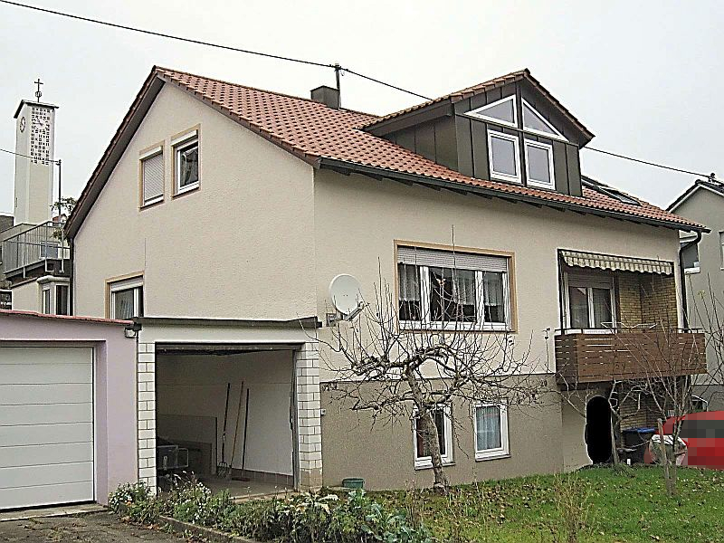 Außenansicht vorne — Einfamilienhaus in Nürtingen, Ammerstraße 20