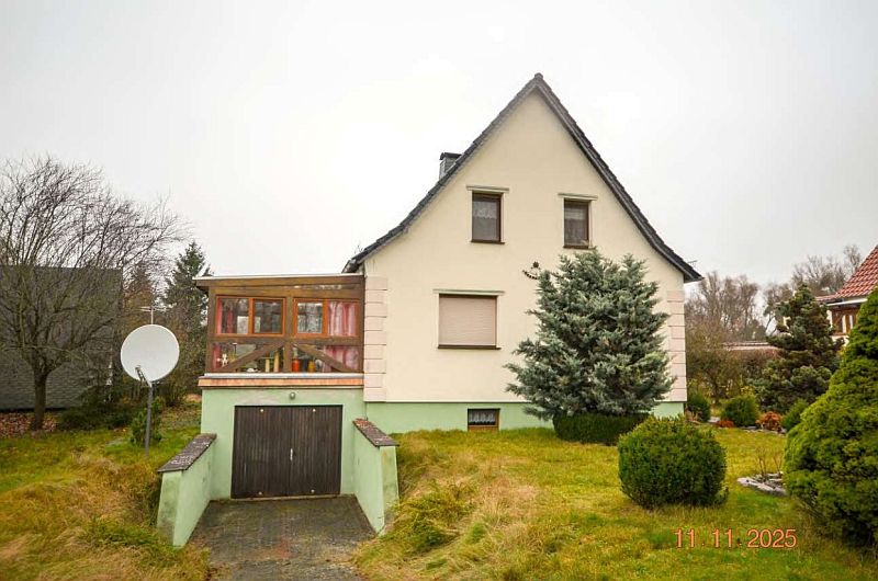 Außenansicht vorne — Einfamilienhaus in Mittenwalde, Herzfelder Str. 6