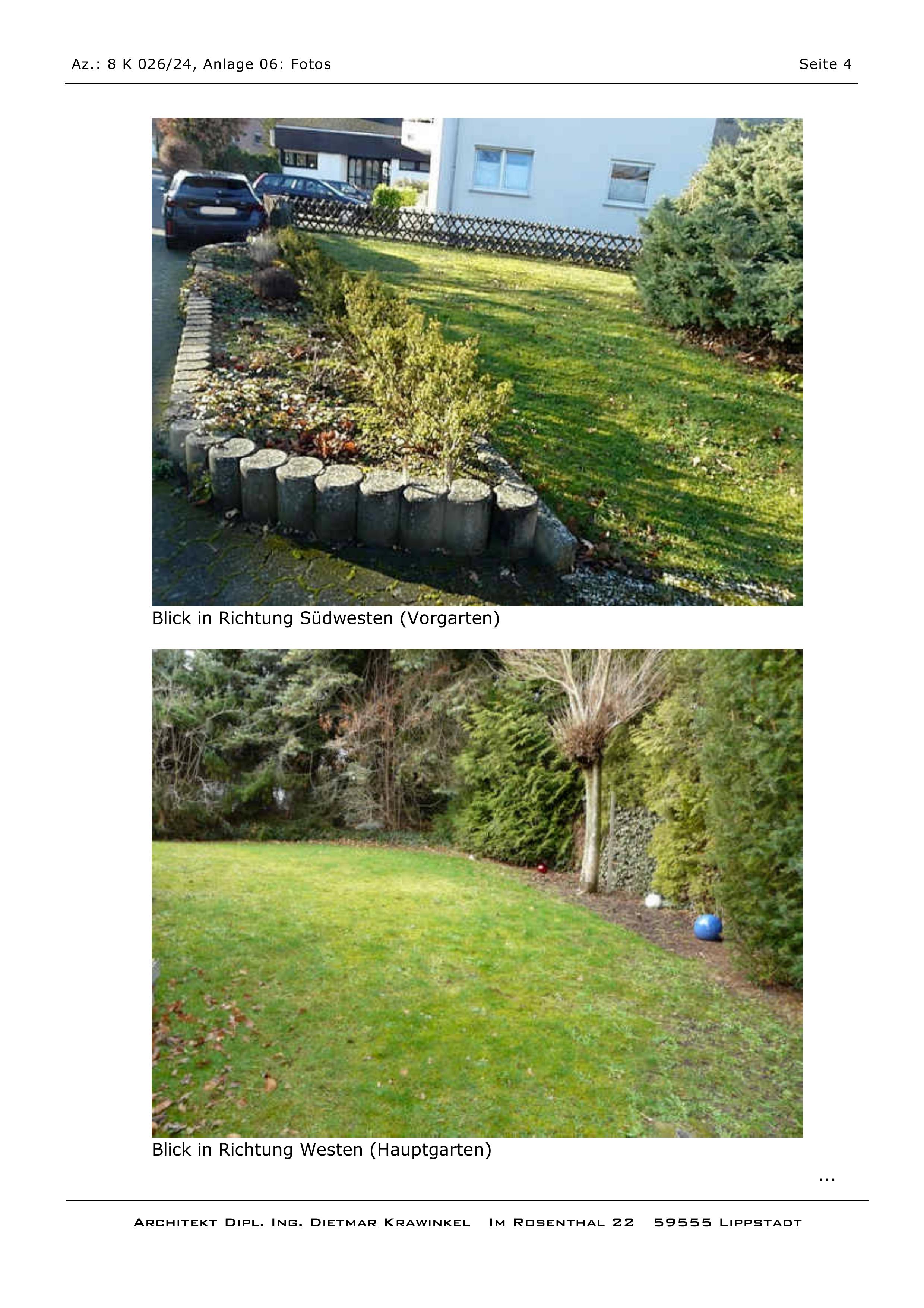 Garten — Einfamilienhaus in Soest, Terlindenweg 9