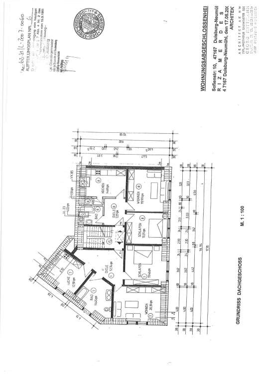 Grundriss — Sonstiges Teileigentum (z.B. Keller, Hobbyraum) Sofienstraße 10, Duisburg