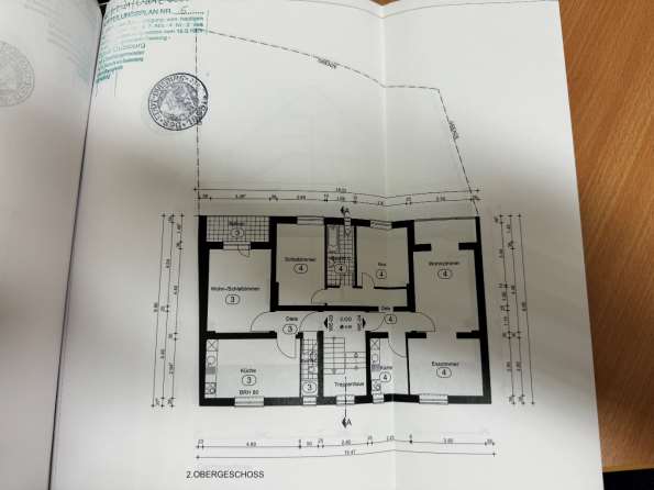 Grundriss — Eigentumswohnung Wiesenstraße 23, Duisburg