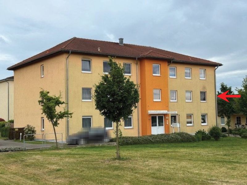 Außenansicht vorne — Mehrfamilienhaus in Schwerin, Stadtteil Gartenstadt, Langer Berg 104