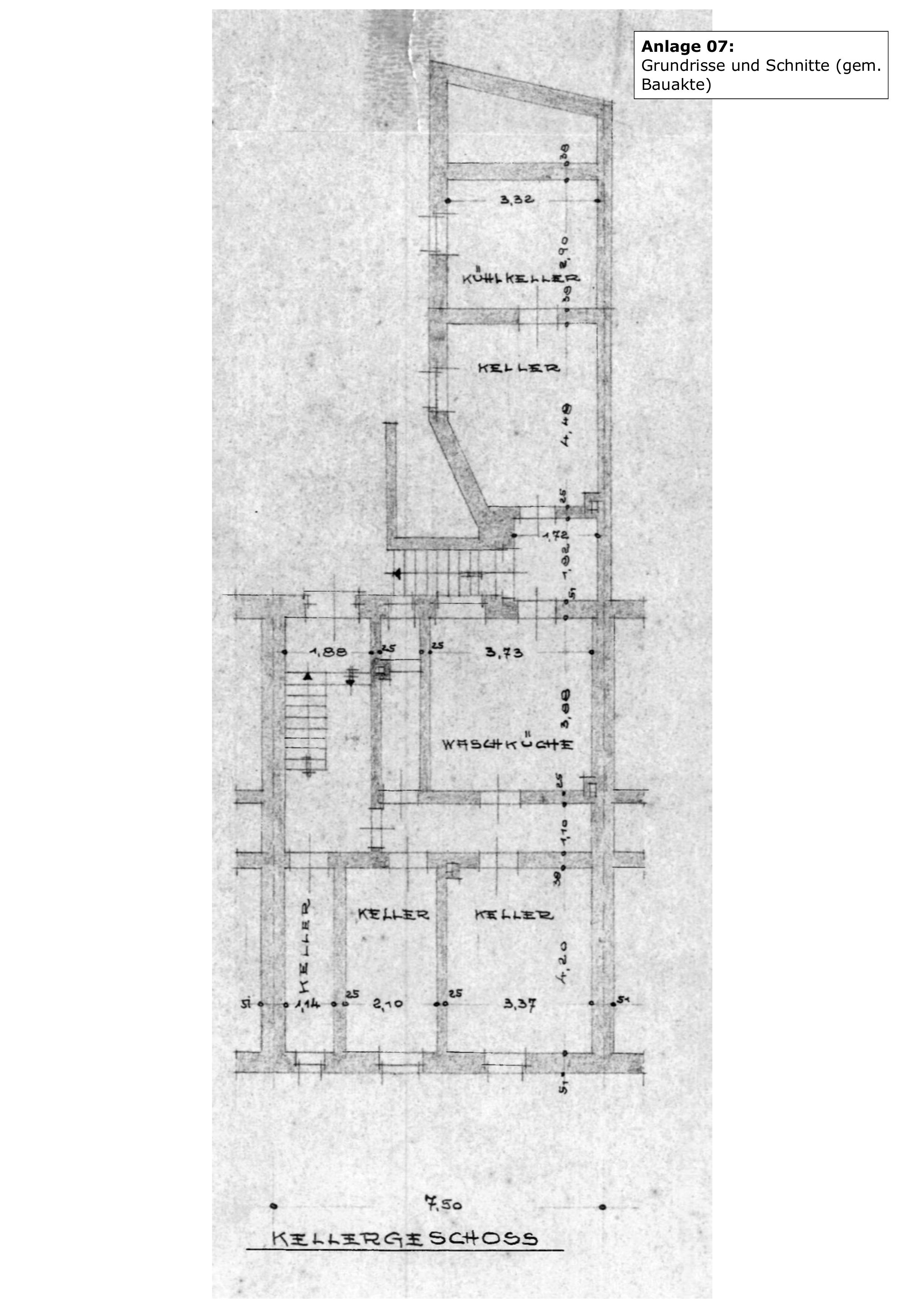 Grundriss — Wohn-/Geschäftshaus Lindenfelder Weg 55, Hamm
