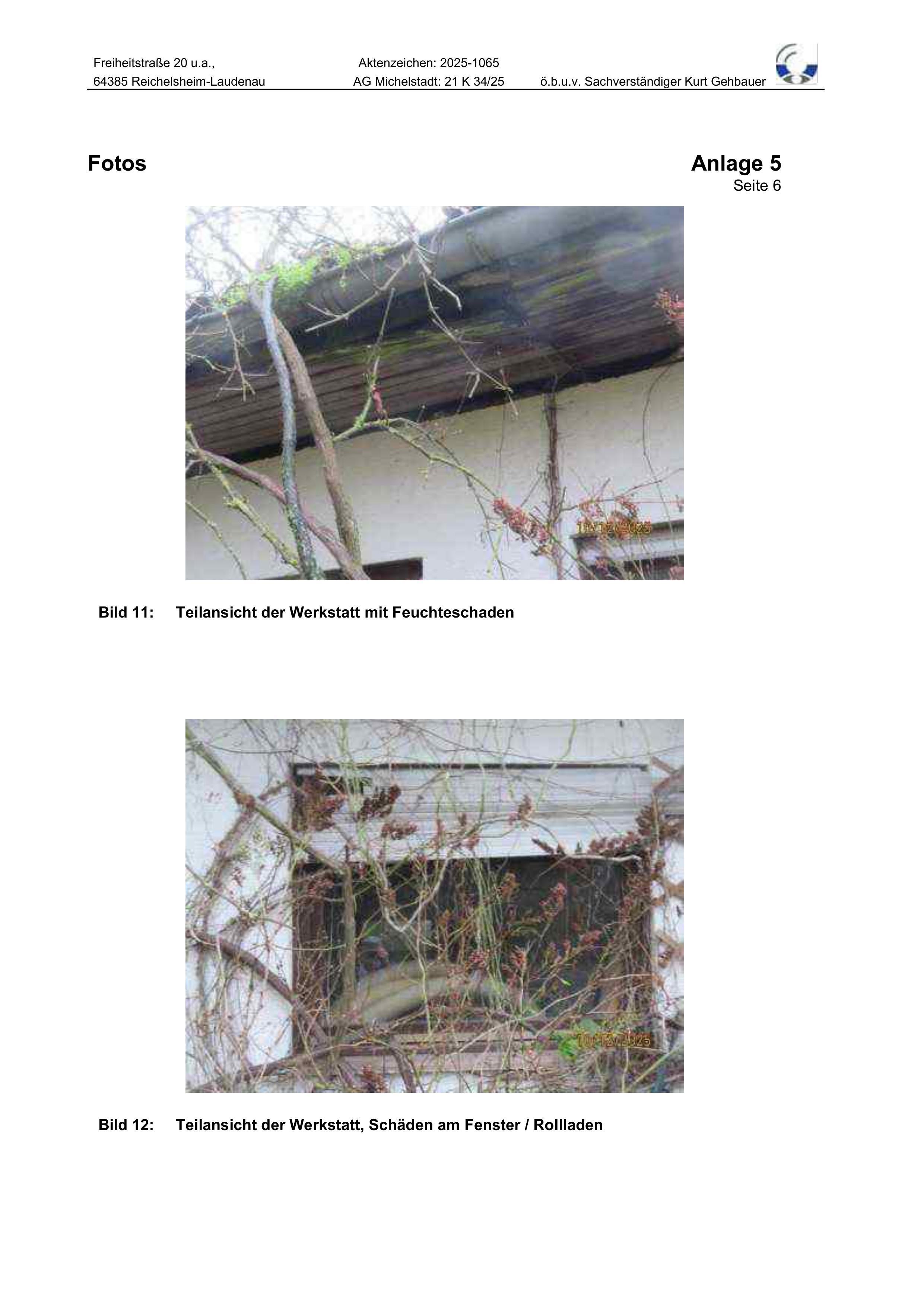 Schadensfoto — Sonstiges in Reichelsheim-Laudenau