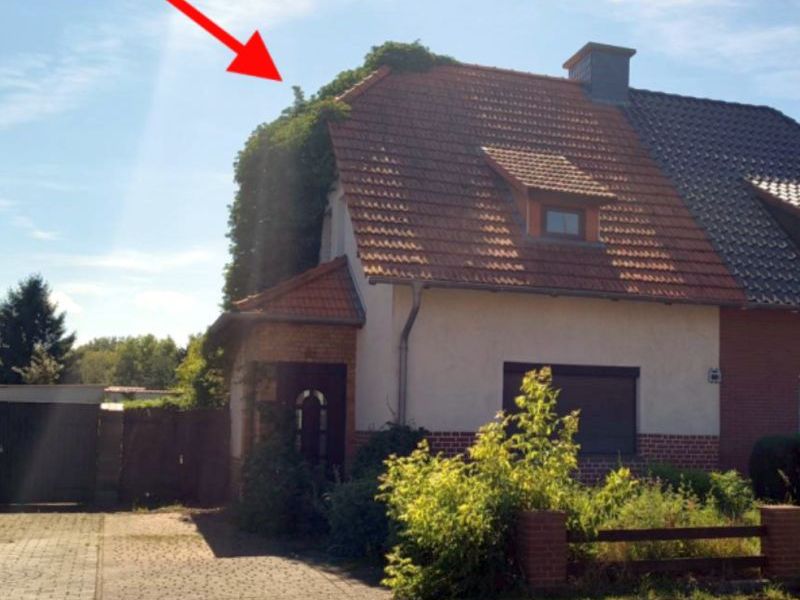 Außenansicht vorne — Doppelhaushälfte in Barth, Sundische Straße 90b