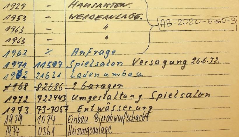 Sonstiges — Wohn-/Geschäftshaus in Frankfurt am Main