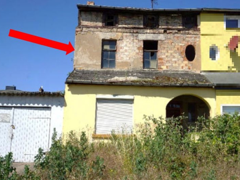 Außenansicht vorne — Reihenhaus in Magdeburg, Rothenseer Straße 27d