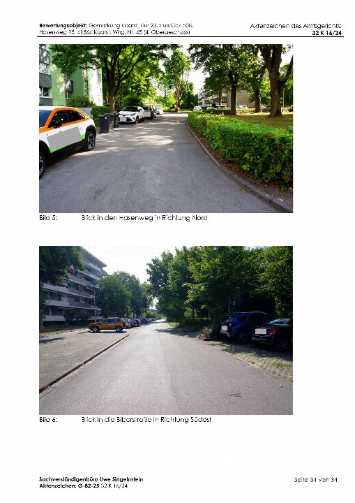 Garage/Stellplatz — Eigentumswohnung in Bedburg, Hasenweg 15, 41564 Kaarst