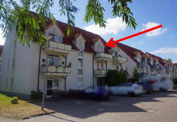 Außenansicht vorne — Eigentumswohnung in Oschersleben, Braunschweiger Weg 1-7a