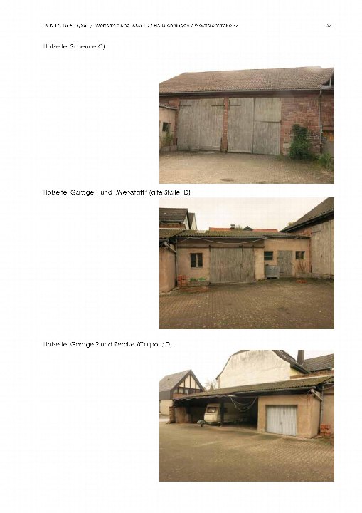 Garage/Stellplatz — Zweifamilienhaus in Höxter-Lüchtringen, Westfalenstraße 43