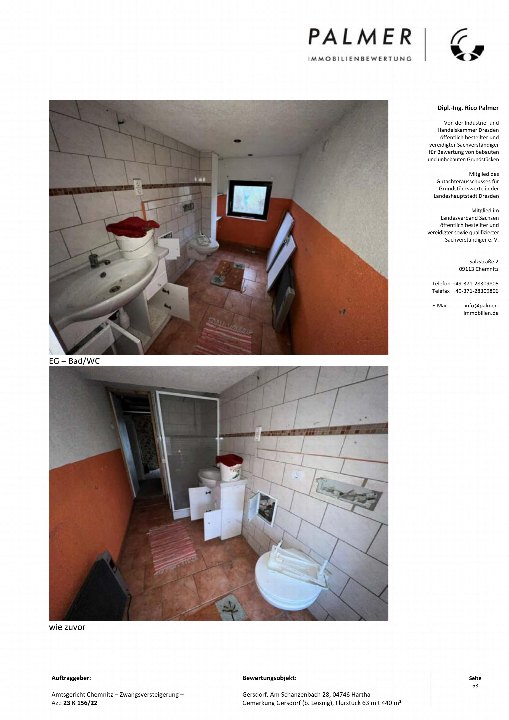 Bad/Sanitär — Einfamilienhaus in Hartha nicht erstellt, Am Schanzenbach 28