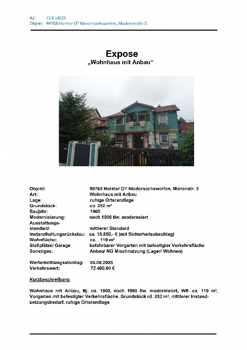 Textseite — Unbekannt in Harztor