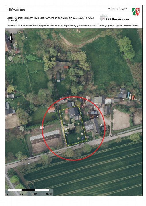 Luftbild — Zweifamilienhaus in Gelsenkirchen, 45892