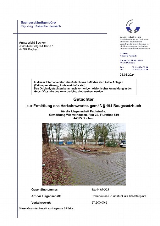 Textseite — Unbekannt in Dortmund