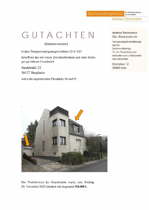 Textseite — Mehrfamilienhaus in Bergheim