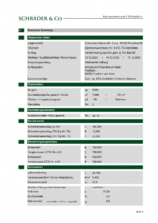 Textseite — Eigentumswohnung (5 Zimmer oder mehr) in Frankfurt am Main