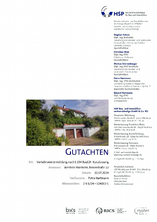 Textseite — Mehrfamilienhaus in Arnstein-Halsheim
