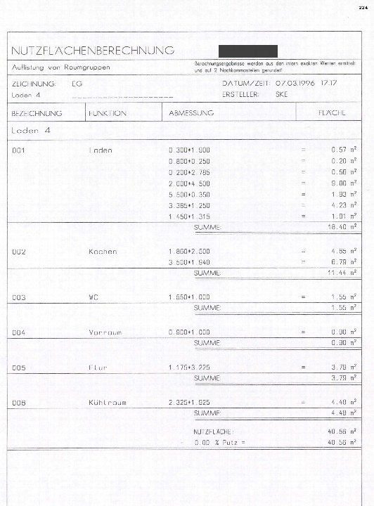 Textseite — Wohn-/Geschäftshaus in Mönchengladbach
