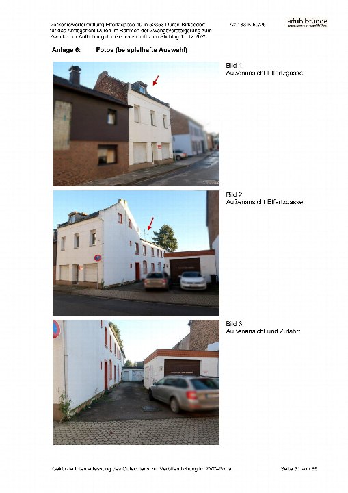 Textseite — Garage in Düren