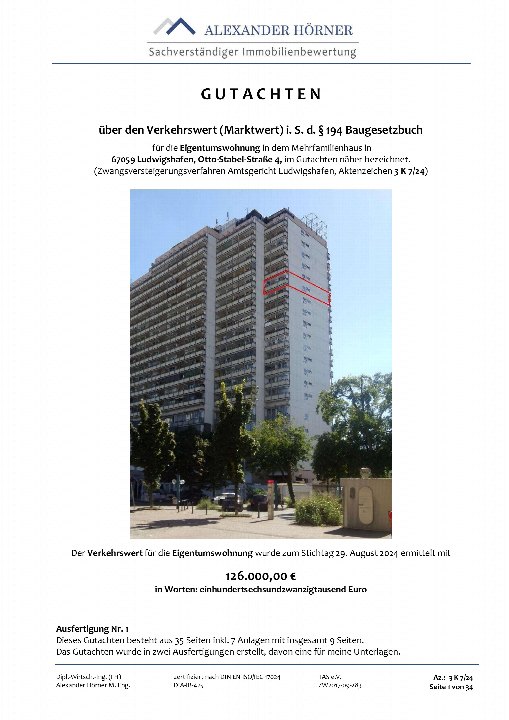 Textseite — Eigentumswohnung in Ludwigshafen am Rhein
