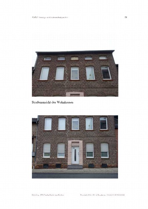 Außenansicht vorne — Zweifamilienhaus in Erftstadt - Friesheim, Niederweg 4